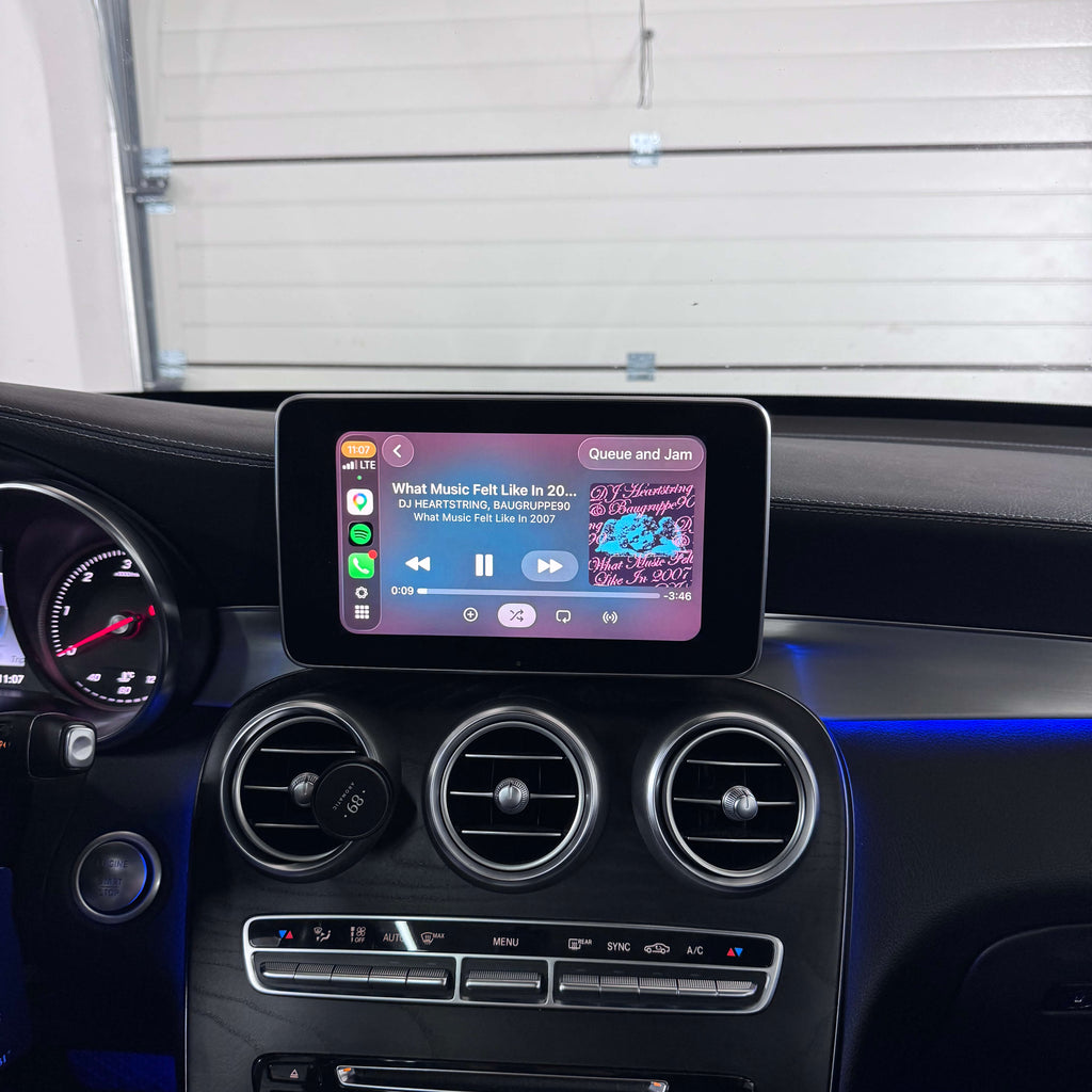 Mercedes-Benz Wireless CarPlay & Android Auto integration for NTG 4.5 / 4.7 / 5.0 system (2012-2020)