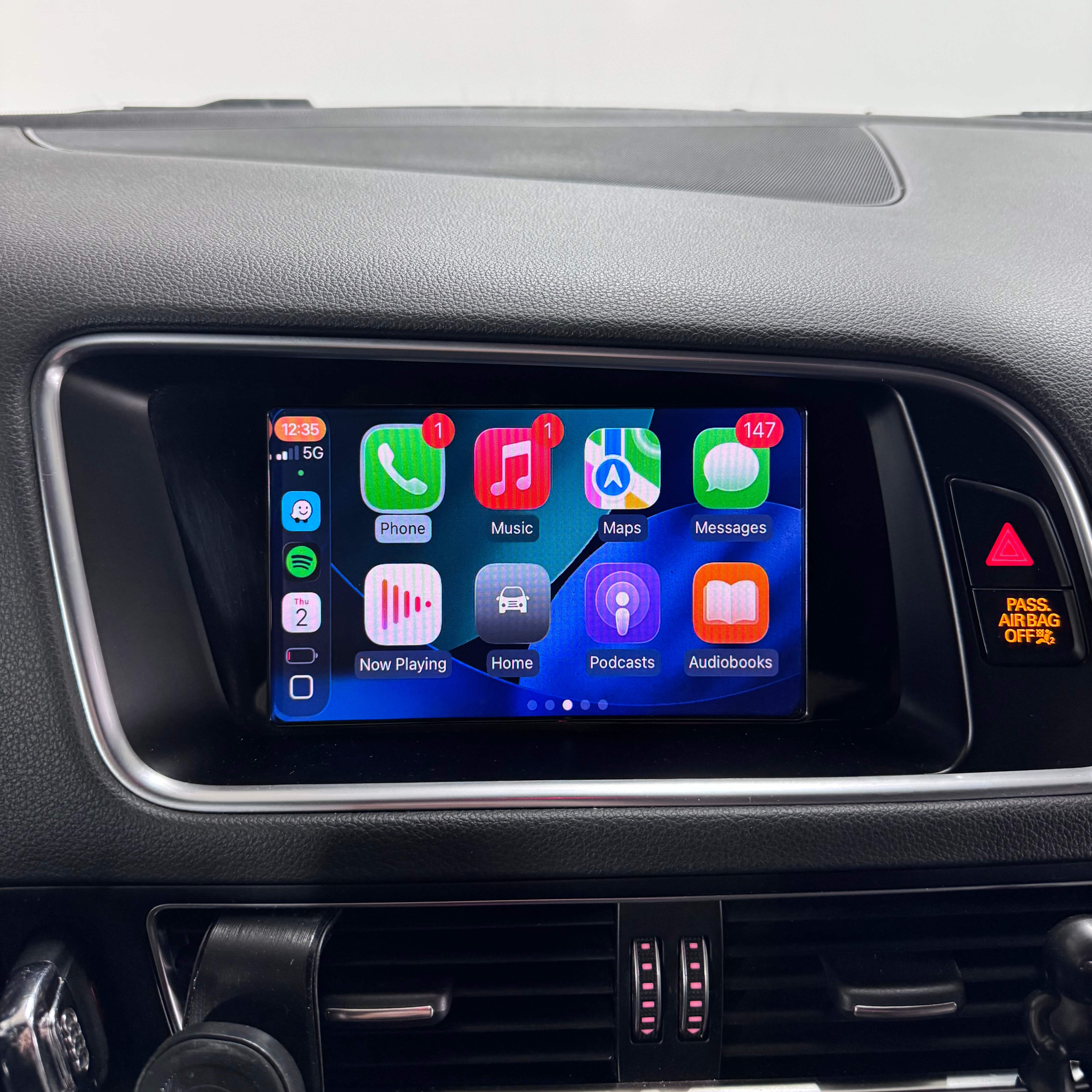 Audi A4 A5 S4 S5 RS4 RS5 Q5 Wireless Apple CarPlay & Android Auto module (2009-2018)