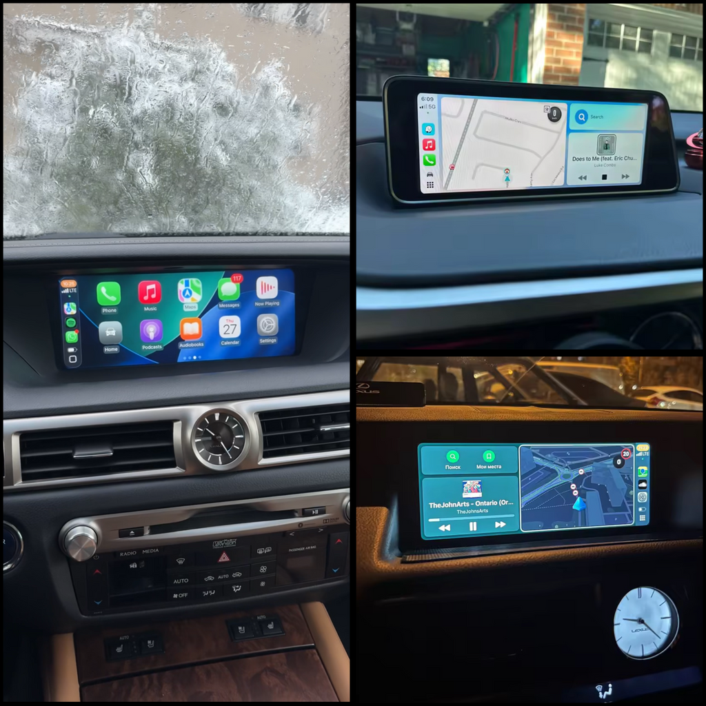 Lexus models with Touchpad / Joystick Wireless Apple CarPlay & Android Auto module (2014-2019)