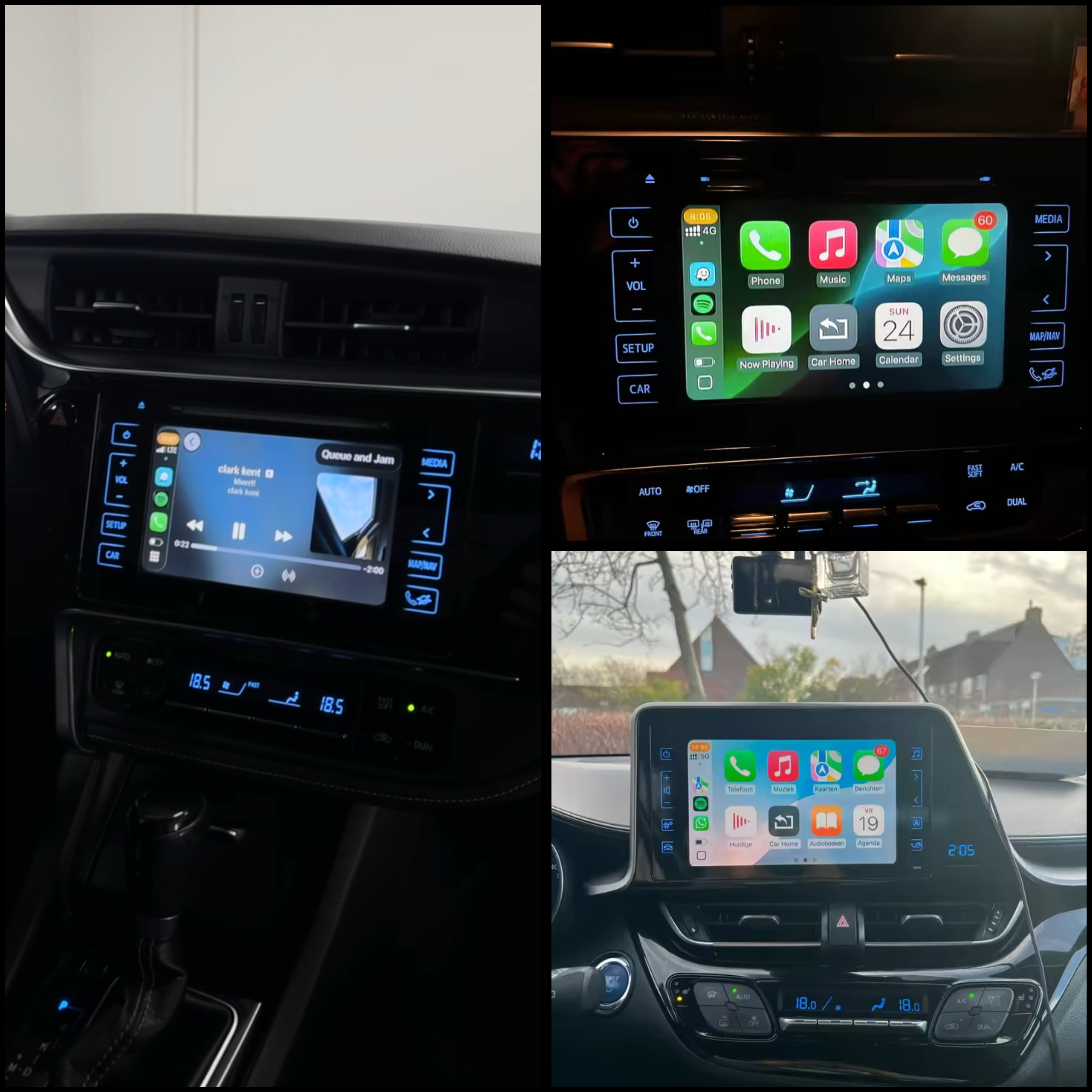 Toyota Wireless Apple CarPlay & Android Auto module for Touch2 & Entune2.0 systems