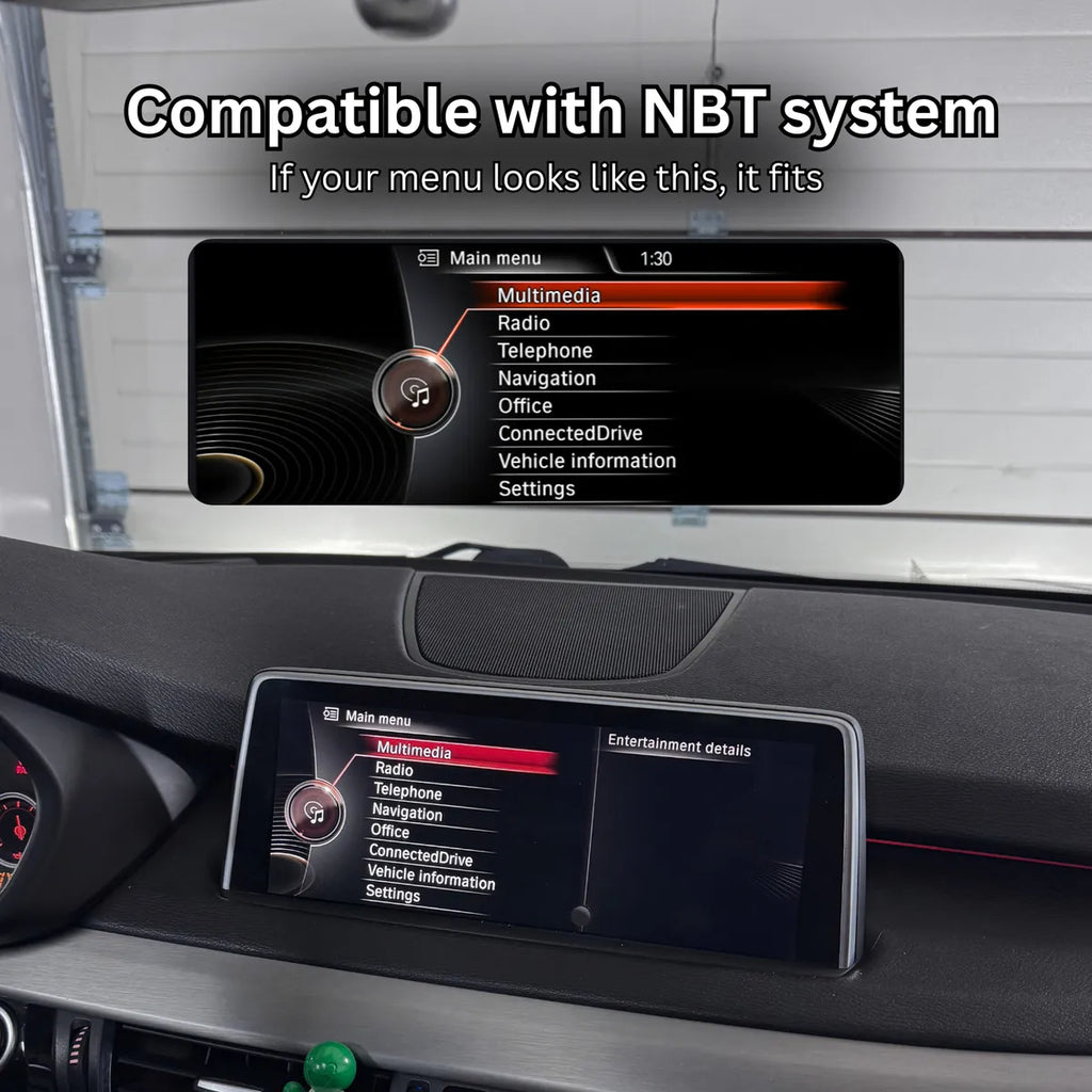 BMW Wireless CarPlay & Android Auto integration for NBT system (2012-2017)