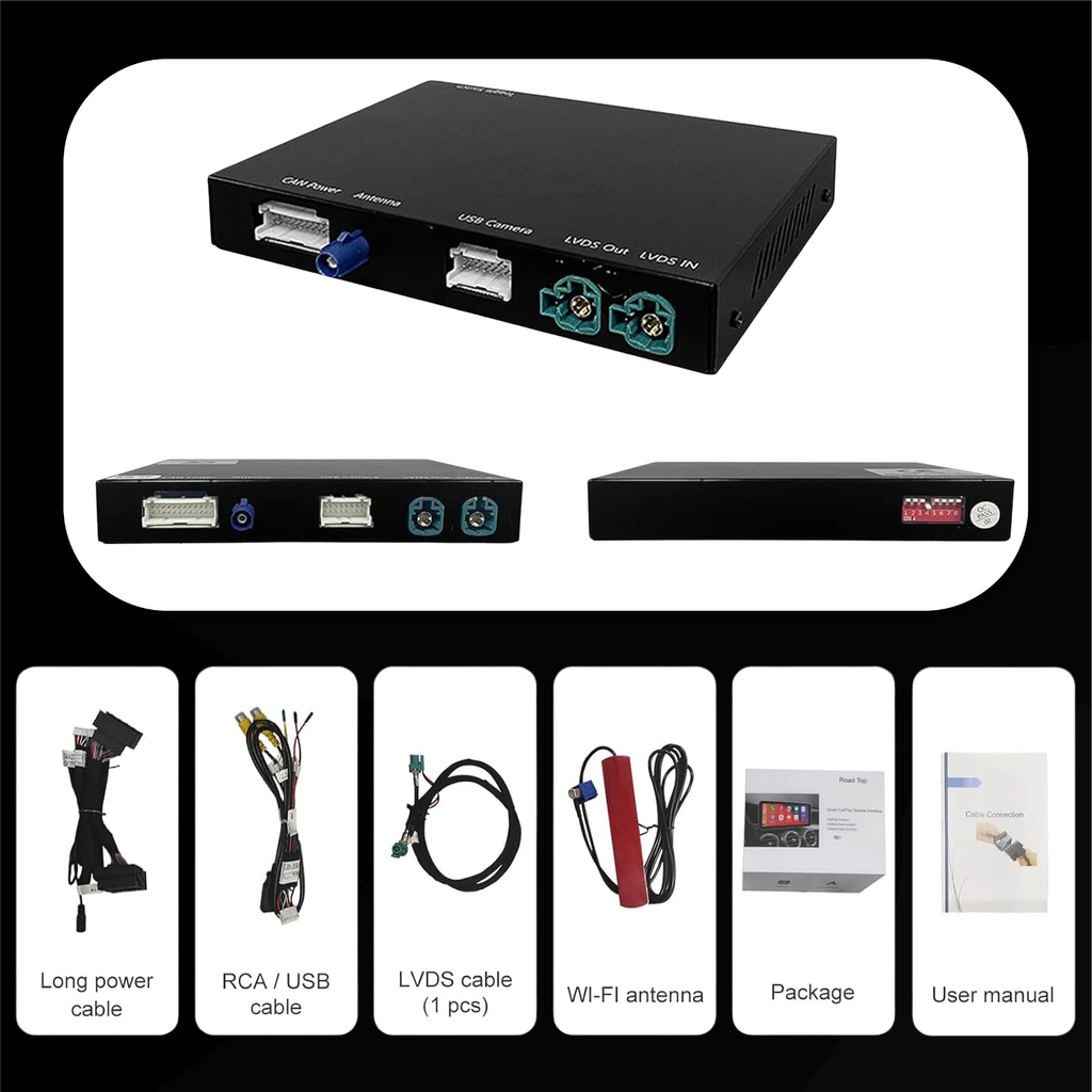 BMW Wireless Apple CarPlay & Android Auto module for CIC system