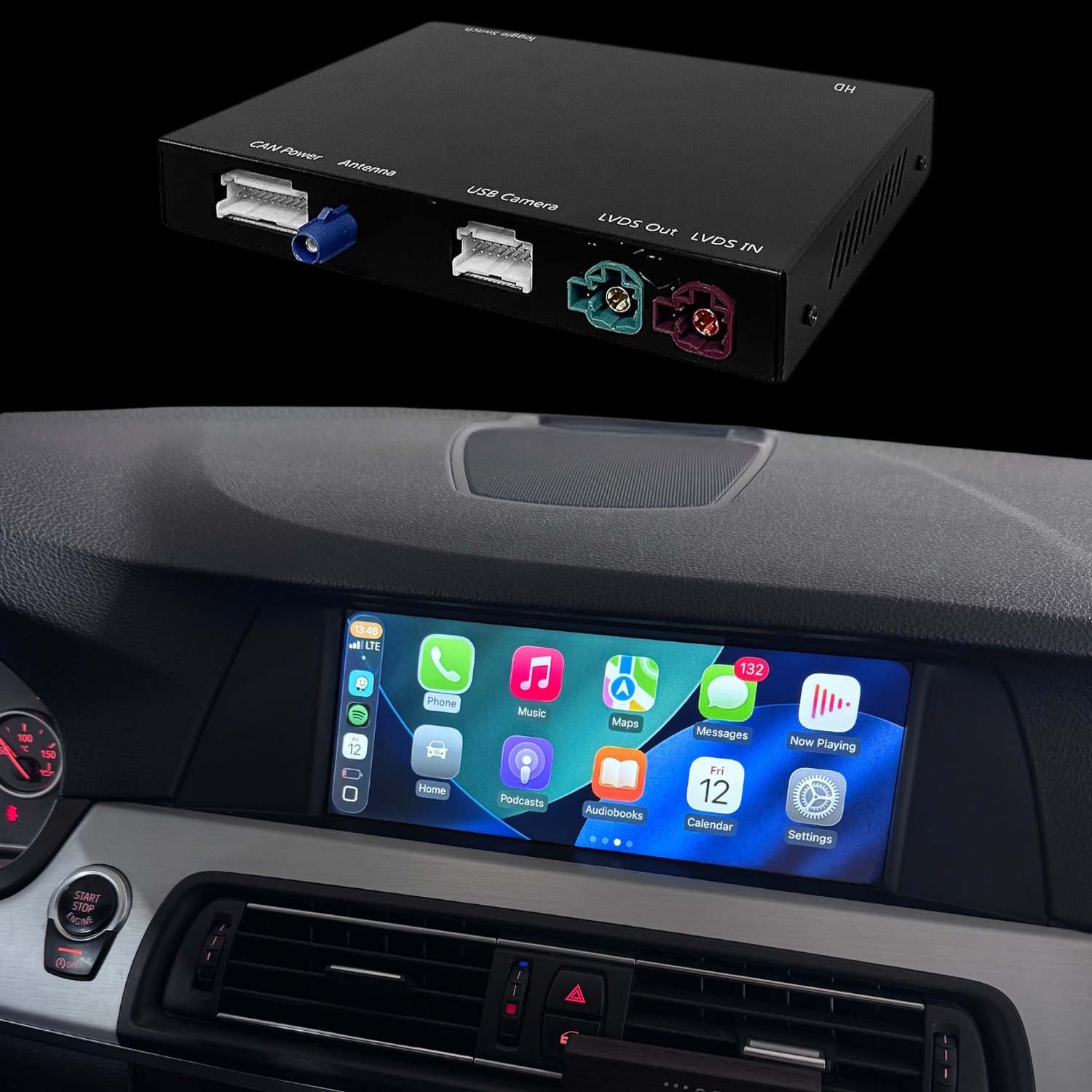 BMW Wireless CarPlay & Android Auto integration for NBT system (2012-2016)