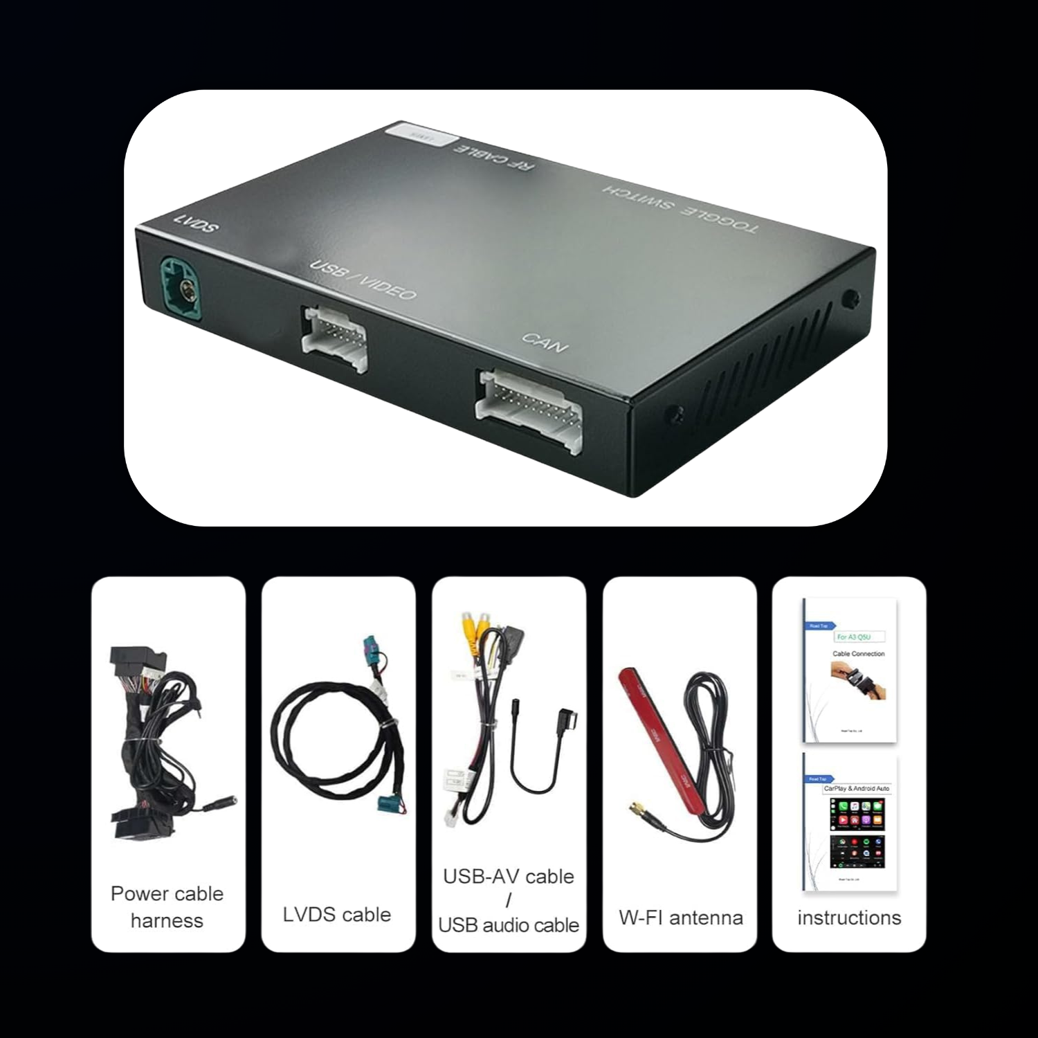 Mercedes-Benz Wireless Apple CarPlay & Android Auto module for NTG 5.0 system