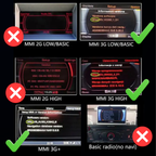 Audi A4 A5 A6 A7 A8 Q3 Q5 Q7 Wireless Apple CarPlay & Android Auto module for MMI 3G system