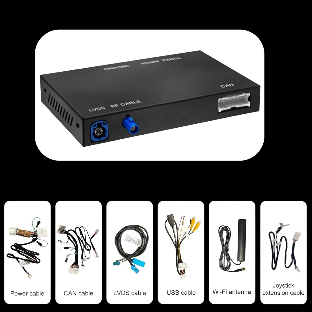 Lexus models with Touchpad / Joystick Wireless Apple CarPlay & Android Auto module (2014-2019)