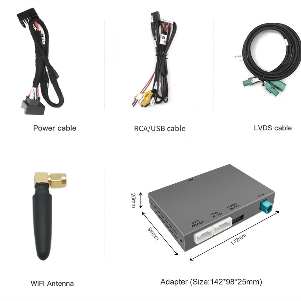 Volkswagen / Skoda with MIB MIB2 system Wireless Apple CarPlay & Android Auto module