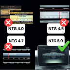 Mercedes-Benz Wireless Apple CarPlay & Android Auto module for NTG 5.0 system